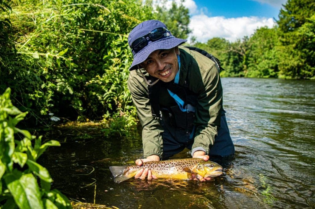 Mayfly fishing, Wherwell Estate River Test, chalkstream fly fishing, river test