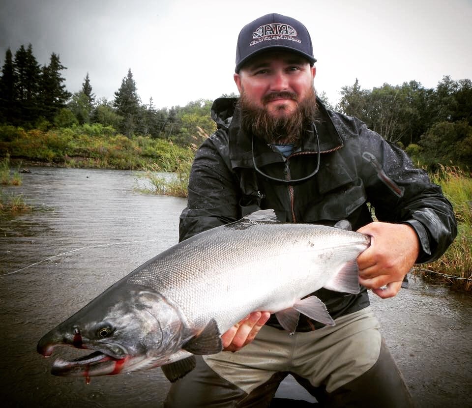 ATA Lodge Alaska Trophy Adventure Lodge pacific salmon fishing Aardvark McLeod