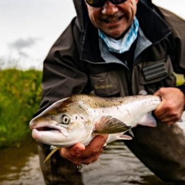 Salmon, sea trout Laxa I Kjos, Iceland, Aardvark McLeod