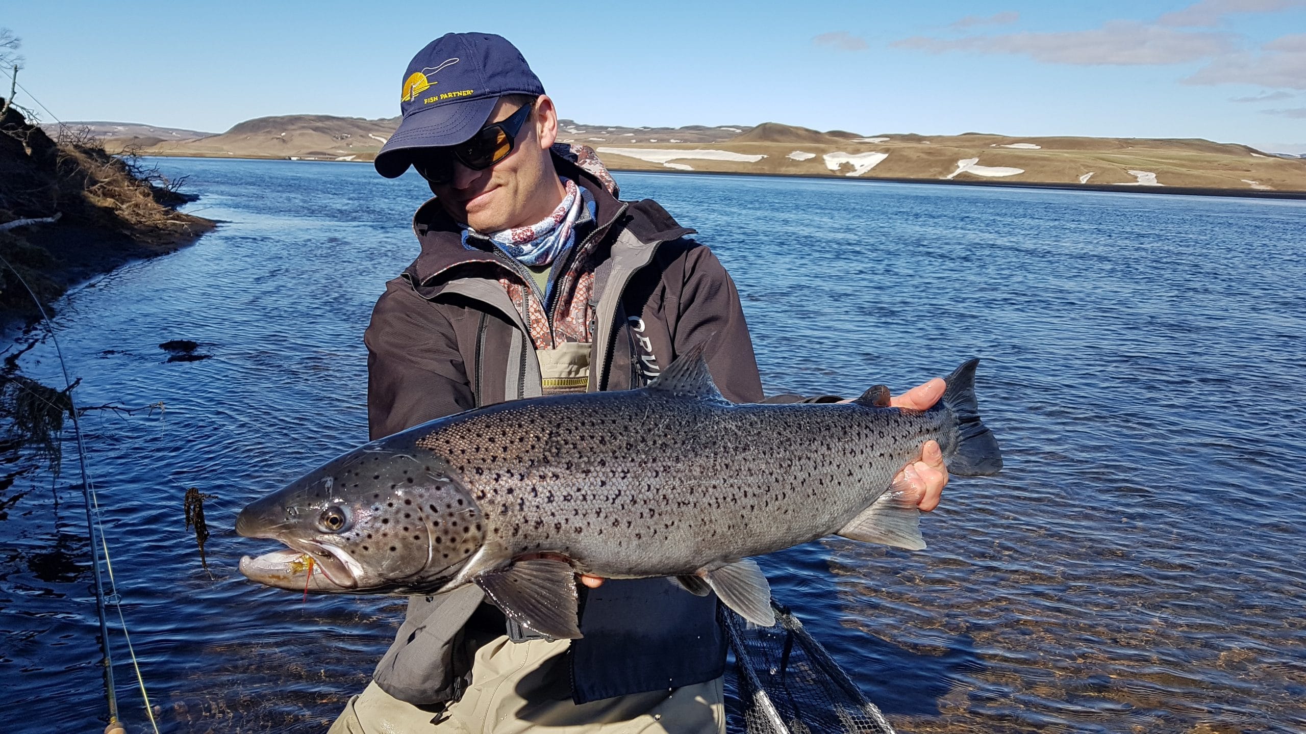 Battle Field Lodge, sea trout fishing Iceland, Aardvark McLeod