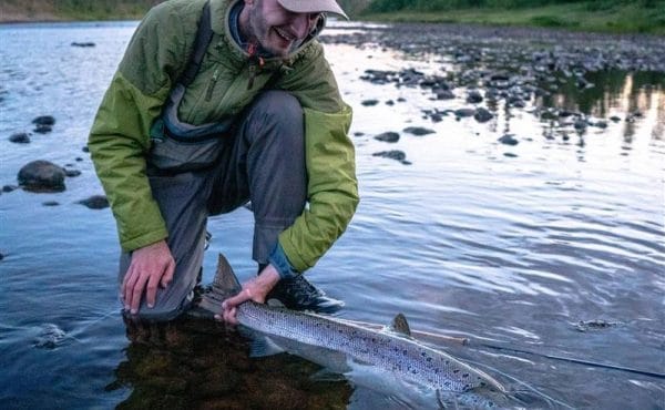 Camp Onka, Baltic Salmon, Sweden fly fishing, Sweden salmon fishing, Aardvark McLeod