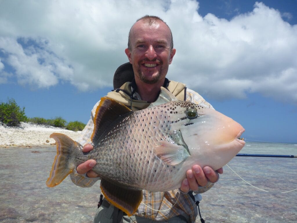 Ikari House, Christmas Island, Yellow Margin Trigger fish