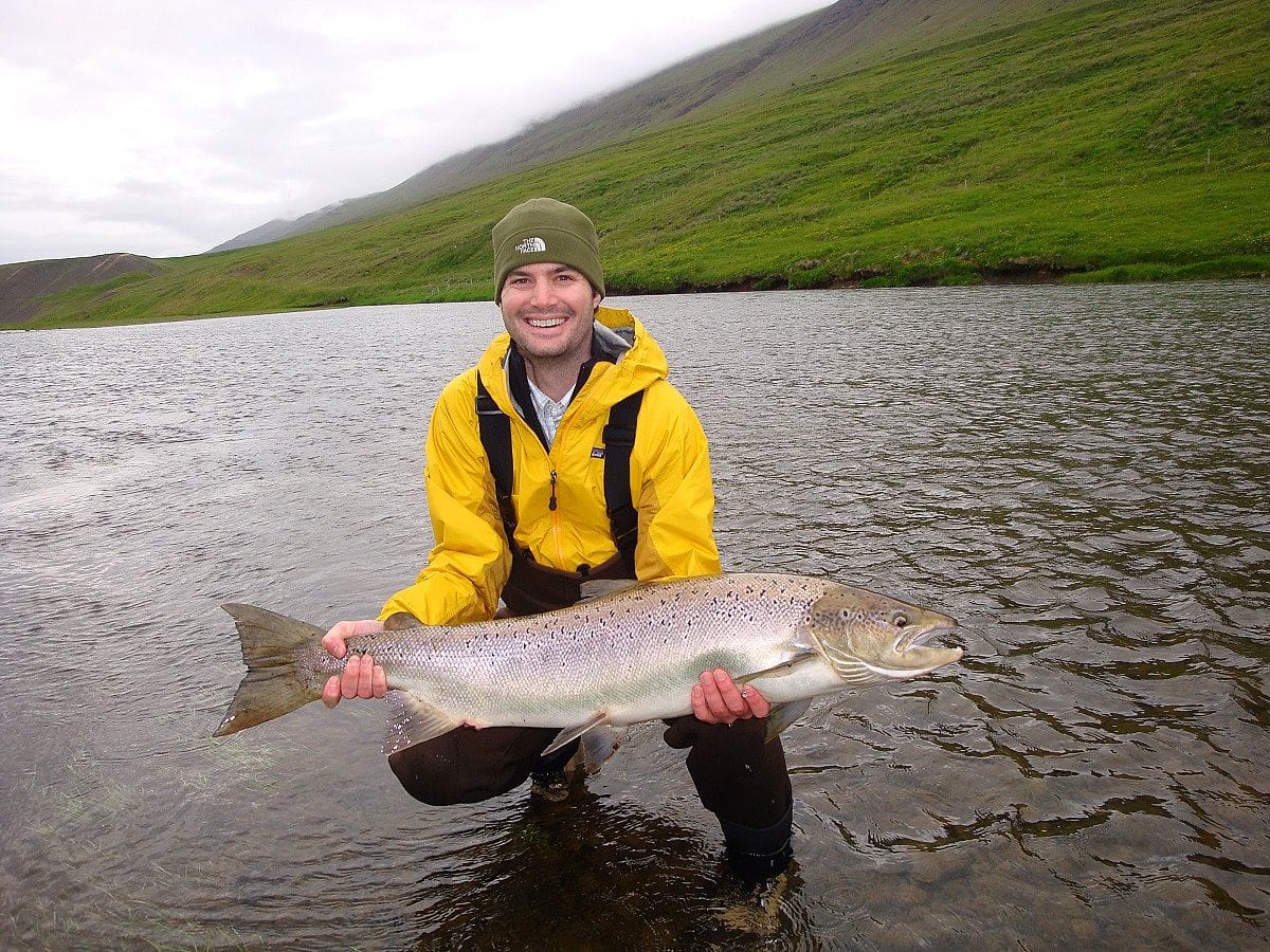 Vatnsdalsa, Iceland salmon fishing, Aardvark McLeod