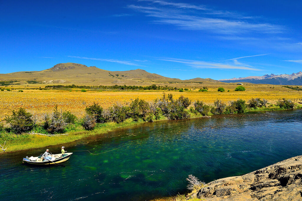 Estancia Tecka, Argentina trout fishing, Aardvark McLeod
