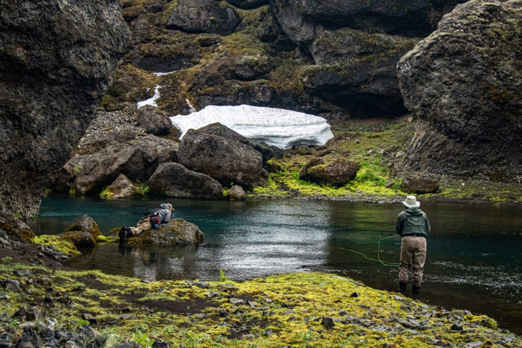 The Highlands, brown trout, Kaldakvisl, tungnaa, Iceland Arctic char fishing, Aardvark McLeod