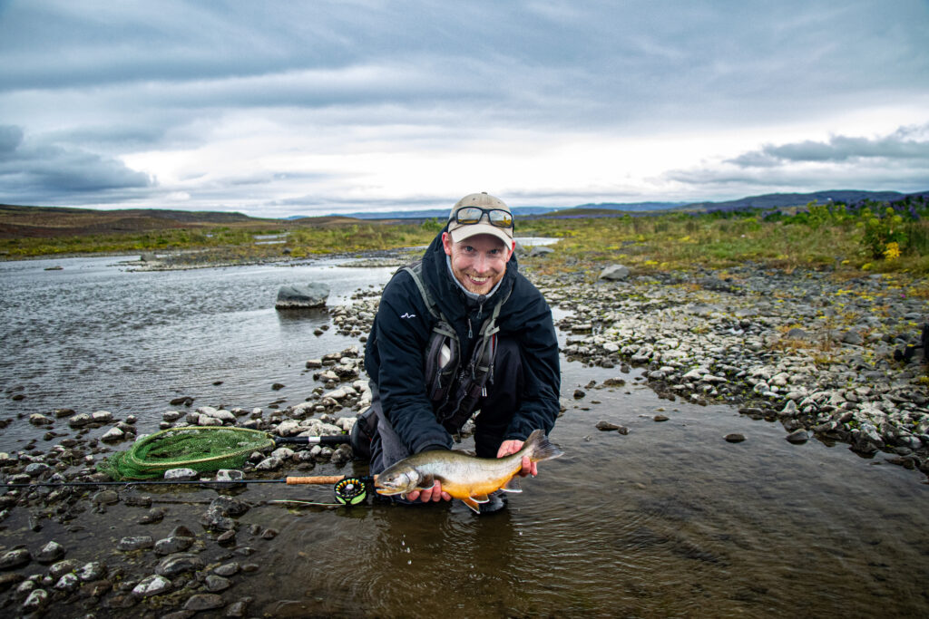 The Highlands, brown trout, Kaldakvisl, tungnaa, Iceland Arctic char fishing, Aardvark McLeod