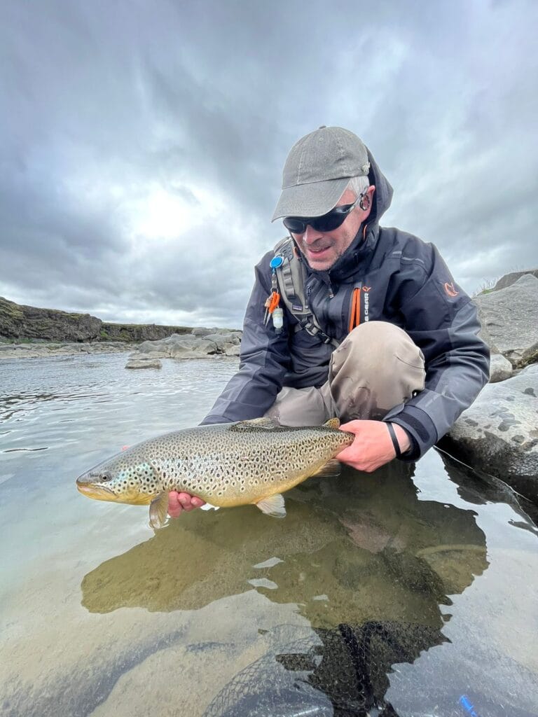 The Highlands, brown trout, Kaldakvisl, tungnaa, Iceland Arctic char fishing, Aardvark McLeod