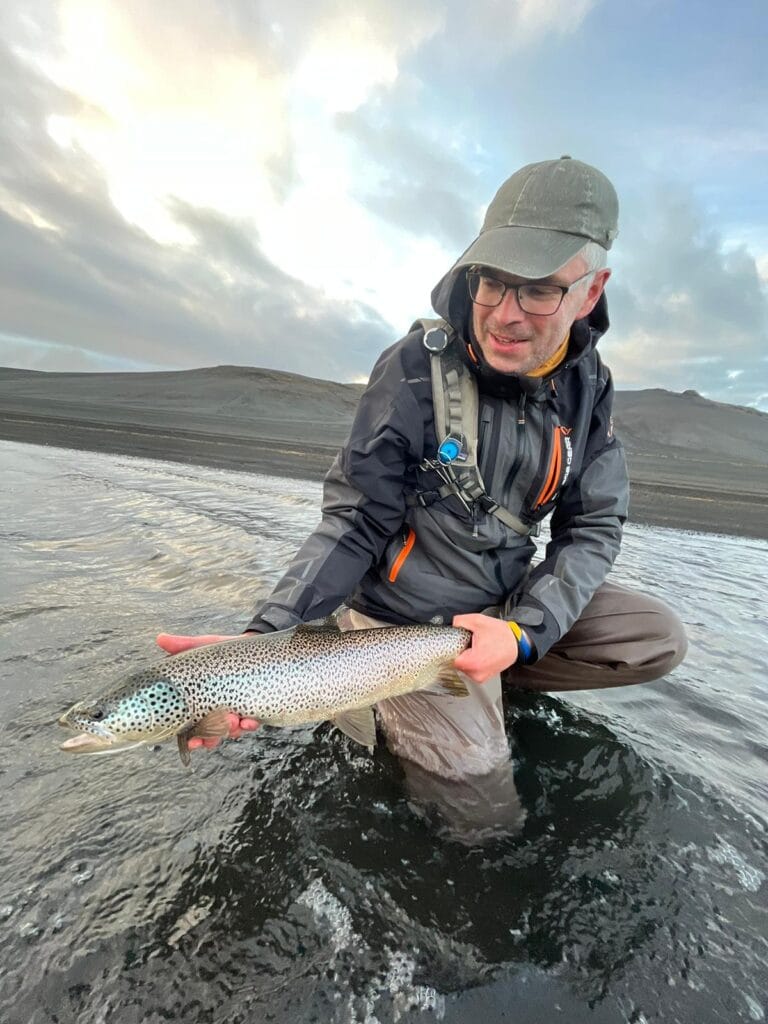 The Highlands, brown trout, Kaldakvisl, tungnaa, Iceland Arctic char fishing, Aardvark McLeod