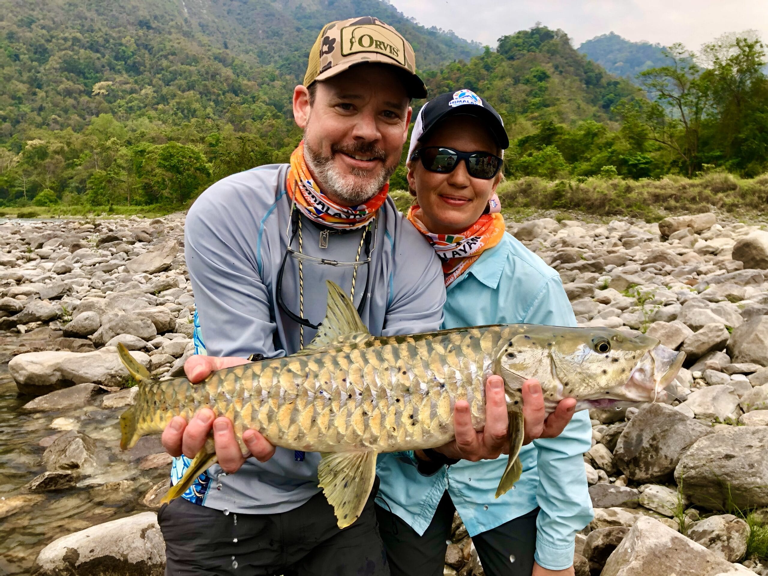 mahseer fishing Bhutan, Bhutan fly fishing, Aardvark McLeod