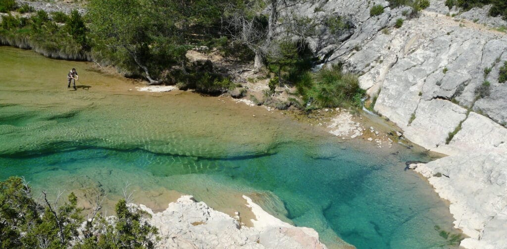 Salvelinus Aren Spanish Pyrenees, Zebra Trout, trout fishing, fishing in the Pyrenees, Aardvark McLeod, Spain