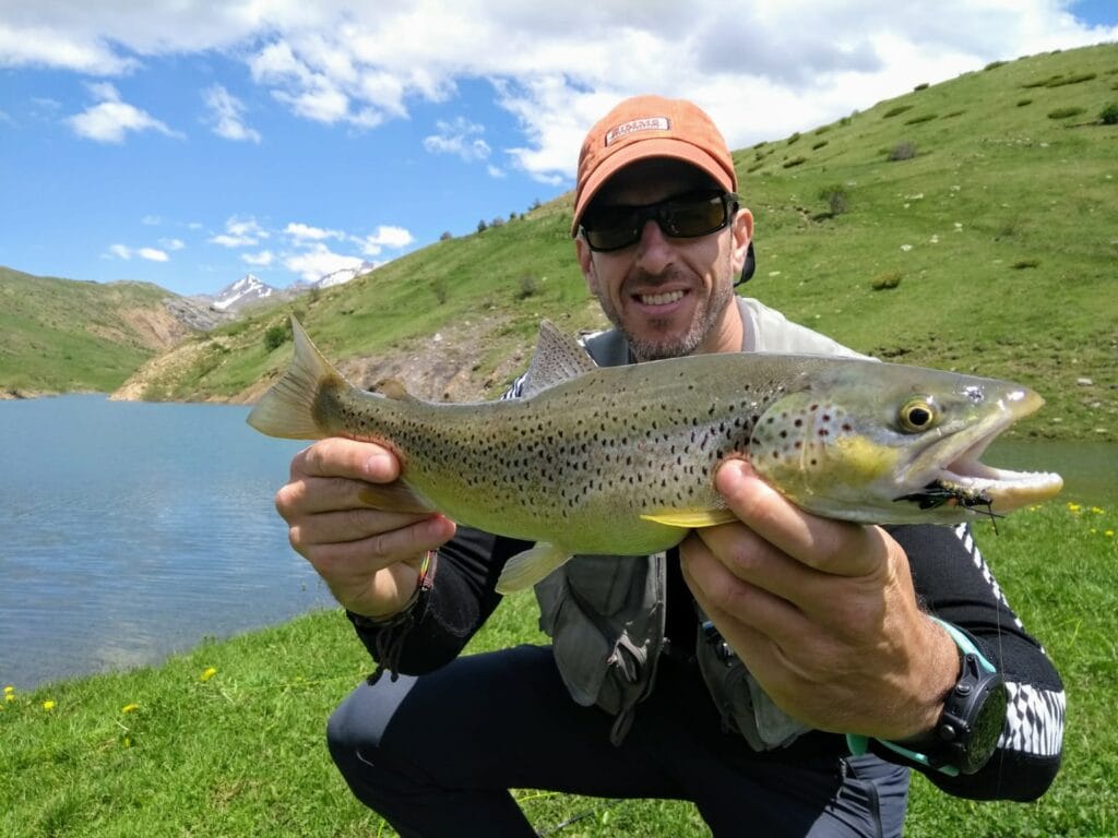 Fly fishing Spanish Pyrenees