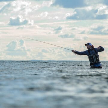 Denmark sea trout fishing, Denmark sea trout fishing lodge, Aardvark McLeod