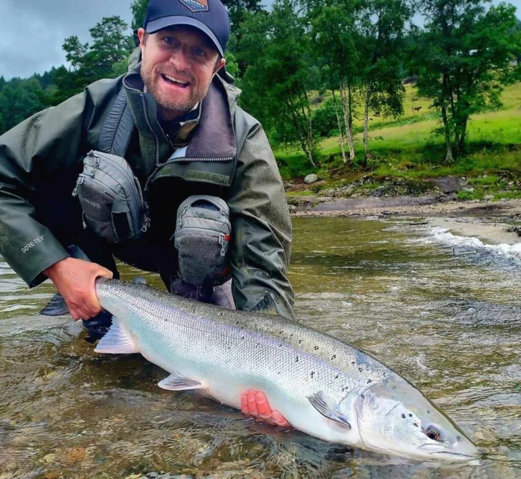 Salmon Fishing Norway, Grindal Lodge, Orkla River Norway, Fly Fishing Norway, Aardvark McLeod Norway