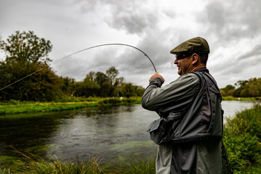 Testcombe River Test, Chalkstream Fly Fishing, Aardvark McLeod