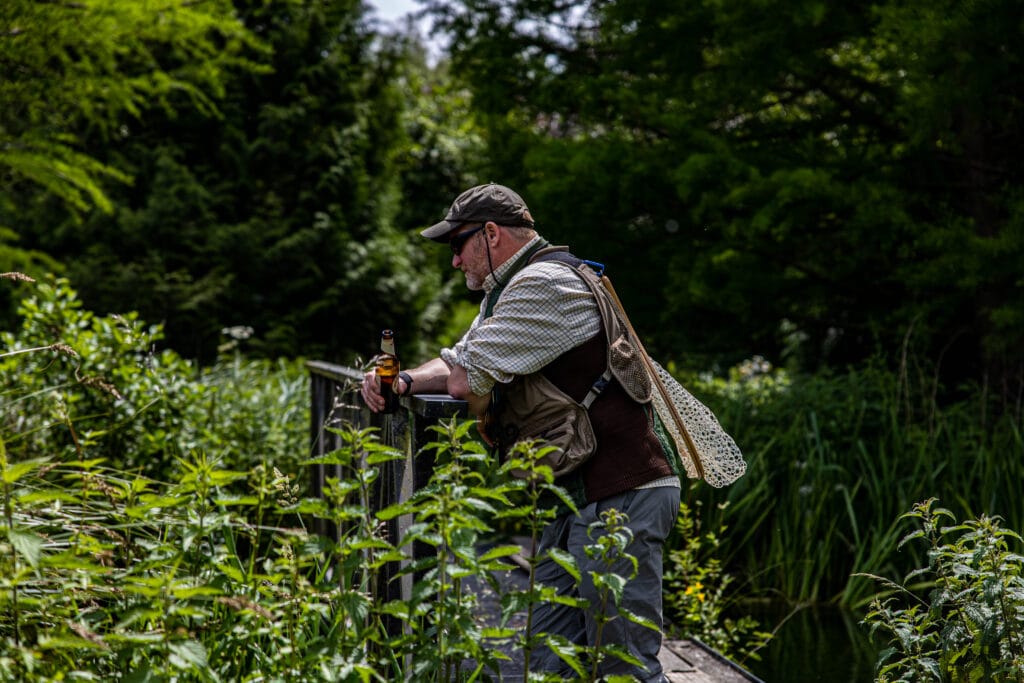 Testcombe River Test, Chalkstream Fly Fishing, Aardvark McLeod