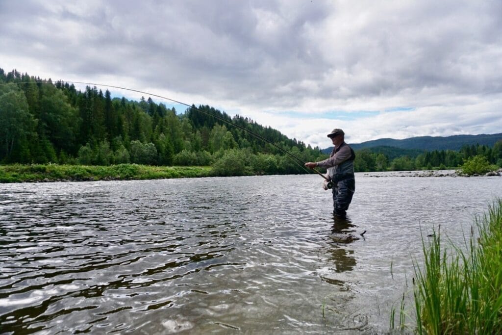 Salmon Fishing Norway, Grindal Lodge, Orkla River Norway, Fly Fishing Norway, Aardvark McLeod Norway