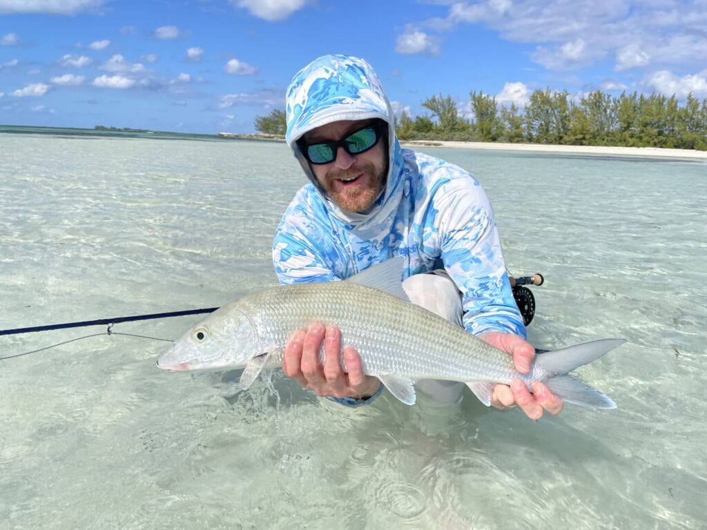 Soul Fly Lodge, The Berry Islands, Bahamas, Bahamas bone fishing, saltwater fishing bahamas, last minute May rods, Aardvark McLeod
