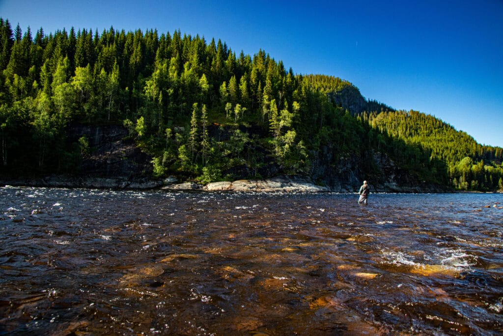 Namsentunet Fly Fishing Lodge, Namsen, Norway, fly fishing Norway, salmon fly fishing, Aardvark McLeod