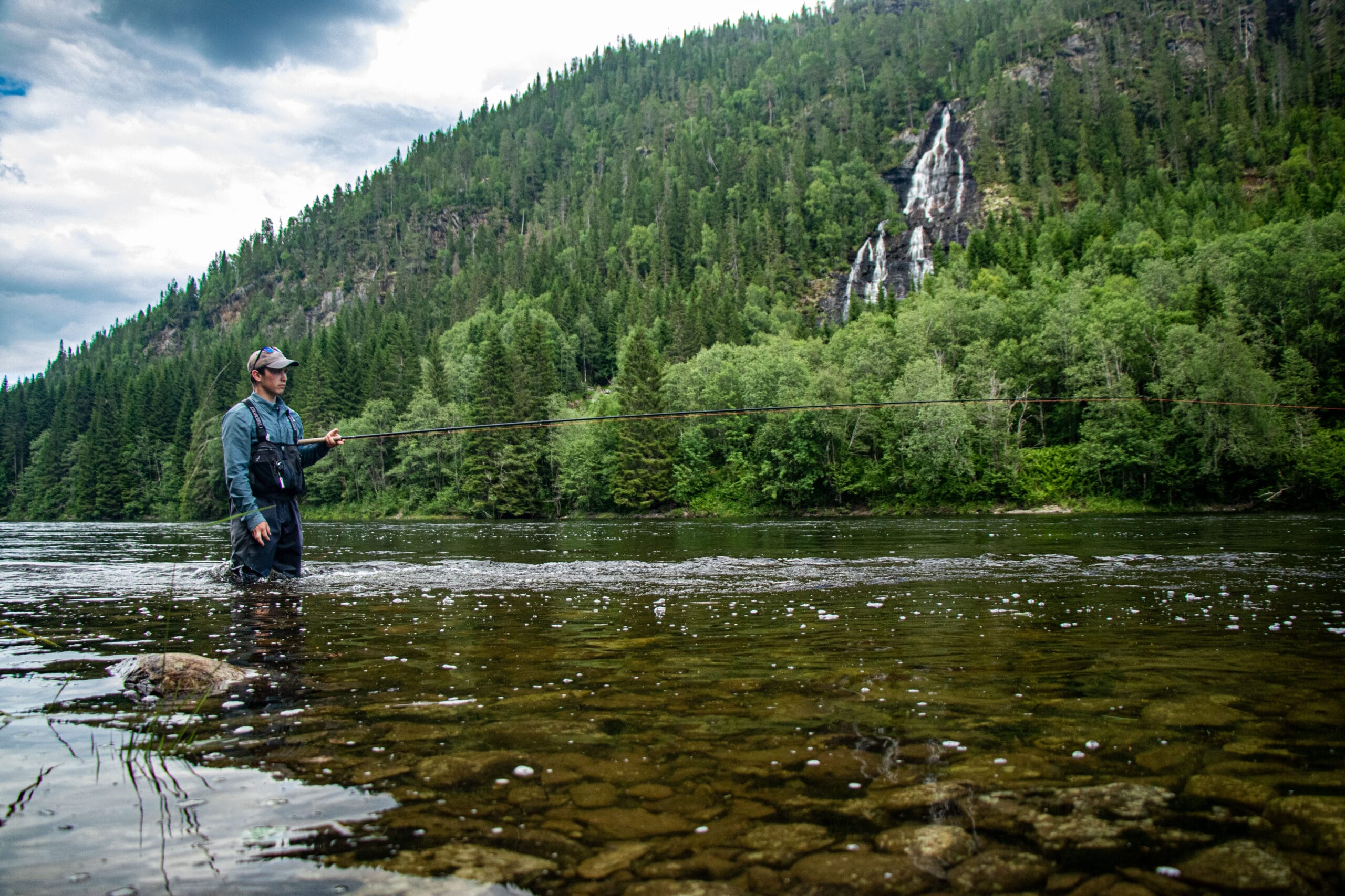 Namsentunet Fly Fishing Lodge, Namsen, Norway, fly fishing Norway, salmon fly fishing, Aardvark McLeod