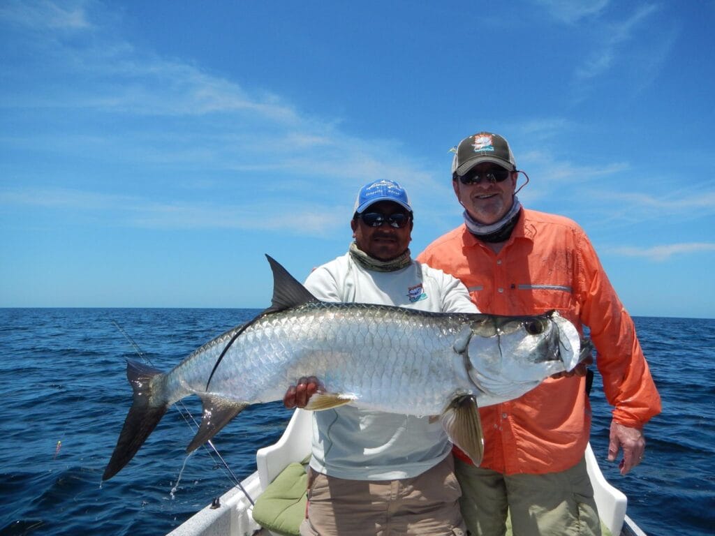 Tarpon Town Lodge, fly fishing tarpon, fly fishing Mexico, tarpon Mexico, Aardvark McLeod