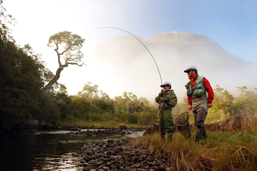 Chile, Trout Fishing, Chilean Fjords, Aardvark McLeod