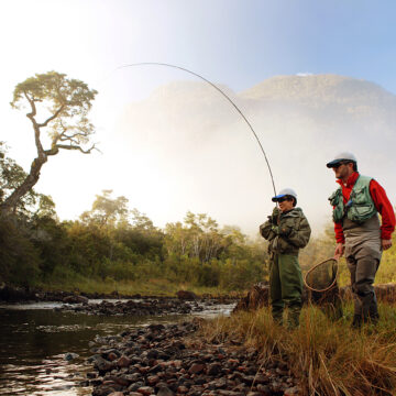 Chile, Trout Fishing, Chilean Fjords, Aardvark McLeod