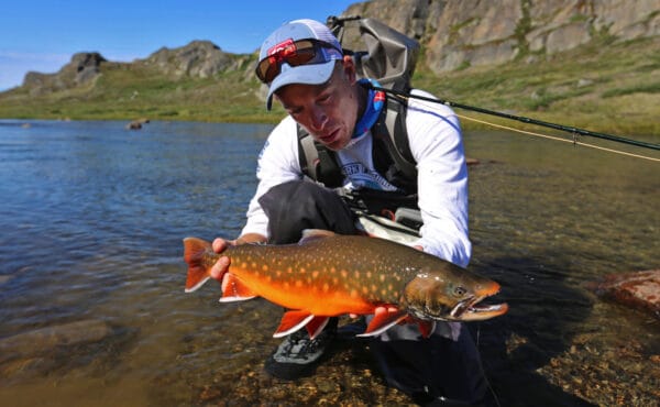 Camp Napiarissat, Greenland, Arctic char, fly fishing Greenland, Aardvark McLeod