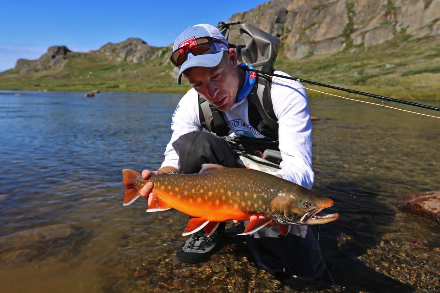 Camp Napiarissat, Greenland, Arctic char, fly fishing Greenland, Aardvark McLeod