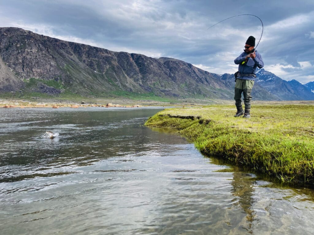 Camp Napiarissat, Greenland, Arctic char, fly fishing Greenland, Aardvark McLeod