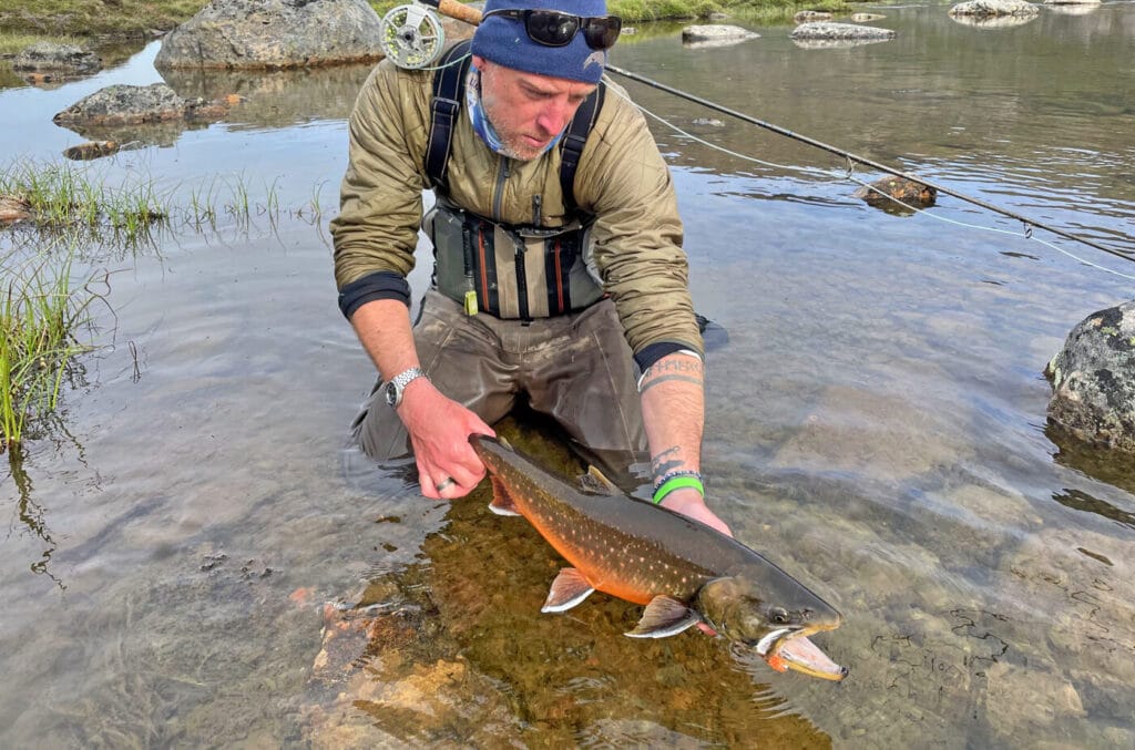 Camp Napiarissat, Greenland, Arctic char, fly fishing Greenland, Aardvark McLeod