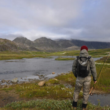 Camp Napiarissat, Greenland, Arctic char, fly fishing Greenland, Aardvark McLeod