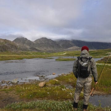 Camp Napiarissat, Greenland, Arctic char, fly fishing Greenland, Aardvark McLeod