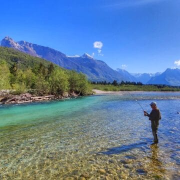 Slovenia fly fishing