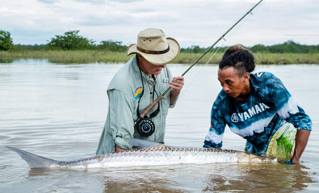 Jungle Tarpon Reserve, Costa Rica, river tarpon fishing, Costa Rica fly fishing, Aardvark McLeod