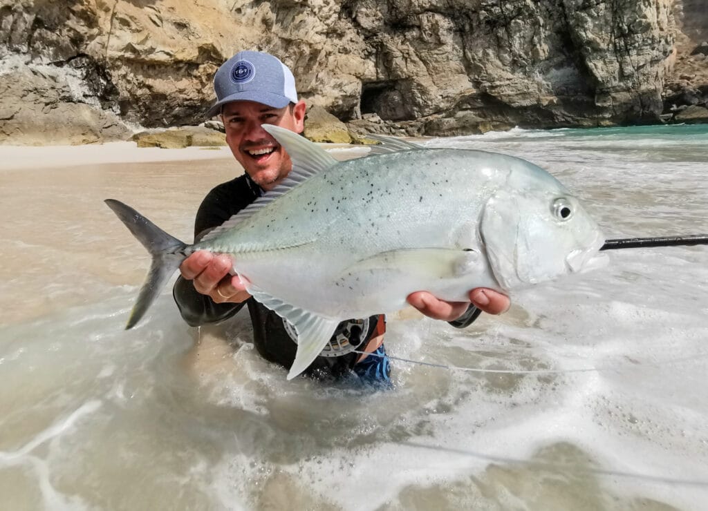 Oman fly fishing, permit fishing Oman, Aardvark McLeod