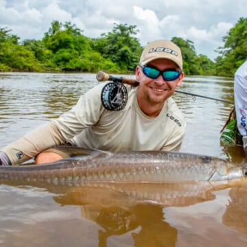 Jungle Tarpon Reserve, Costa Rica, river tarpon fishing, Costa Rica fly fishing, Aardvark McLeod