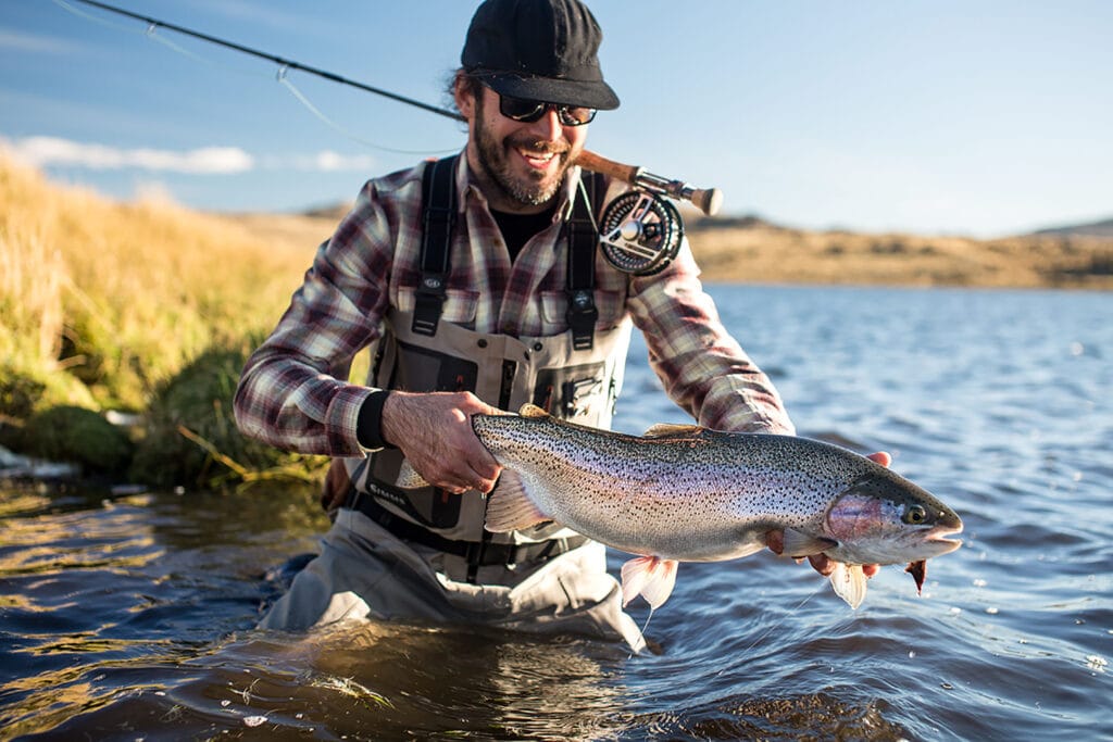 Trout, the heart and soul of fly fishing. Estancia Tecka, Patagonia, Argentina, Argentina trout fishing, Argentina fly fishing, Aardvark McLeod