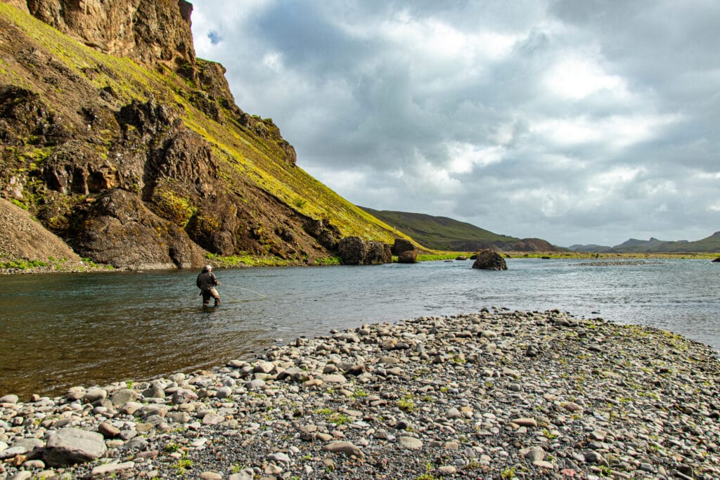 Stora Laxa Iceland, Atlantic salmon Iceland, Salmon Fly Fishing Iceland