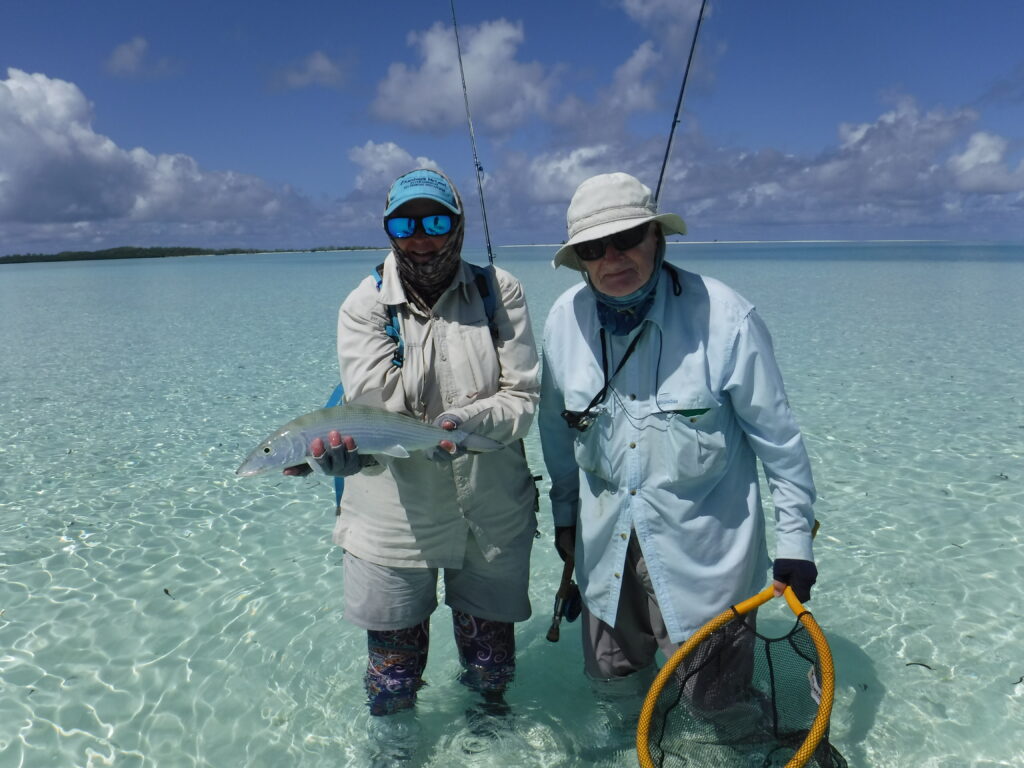 Charlotte Chilcot, Alphonse Island, Aardvark McLeod, bonefish