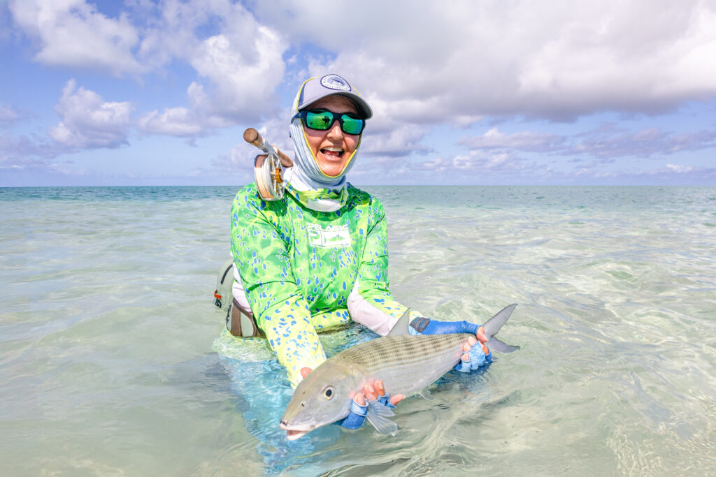 Charlotte Chilcot, Alphonse Island, Aardvark McLeod, bonefish