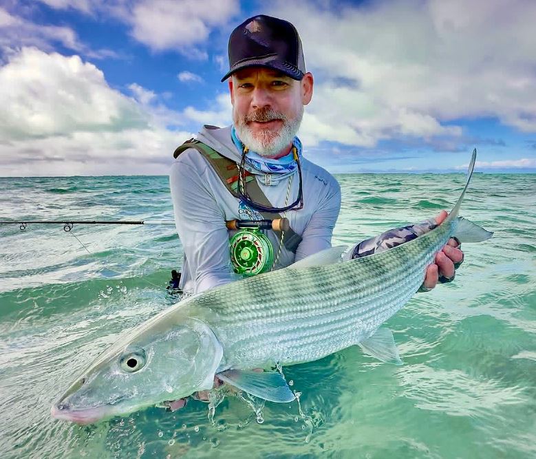 Christmas Island Lodge 2025 season fishing report, bonefish, Aardvark McLeod 