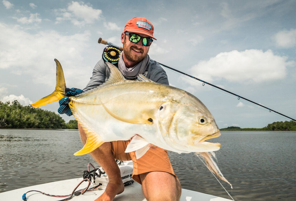 Port Gentil tarpon, Gabon fly fishing, Aardvark McLeod