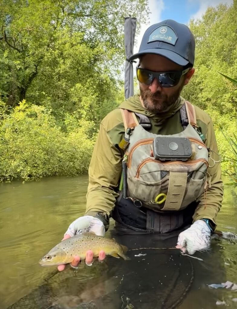 River Wylye at Langford Lakes, Chalkstream Fly Fishing, Aardvark McLeod