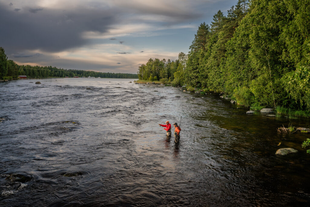 Kellankoski Lodge, Finland trout fishing, Aardvark McLeod