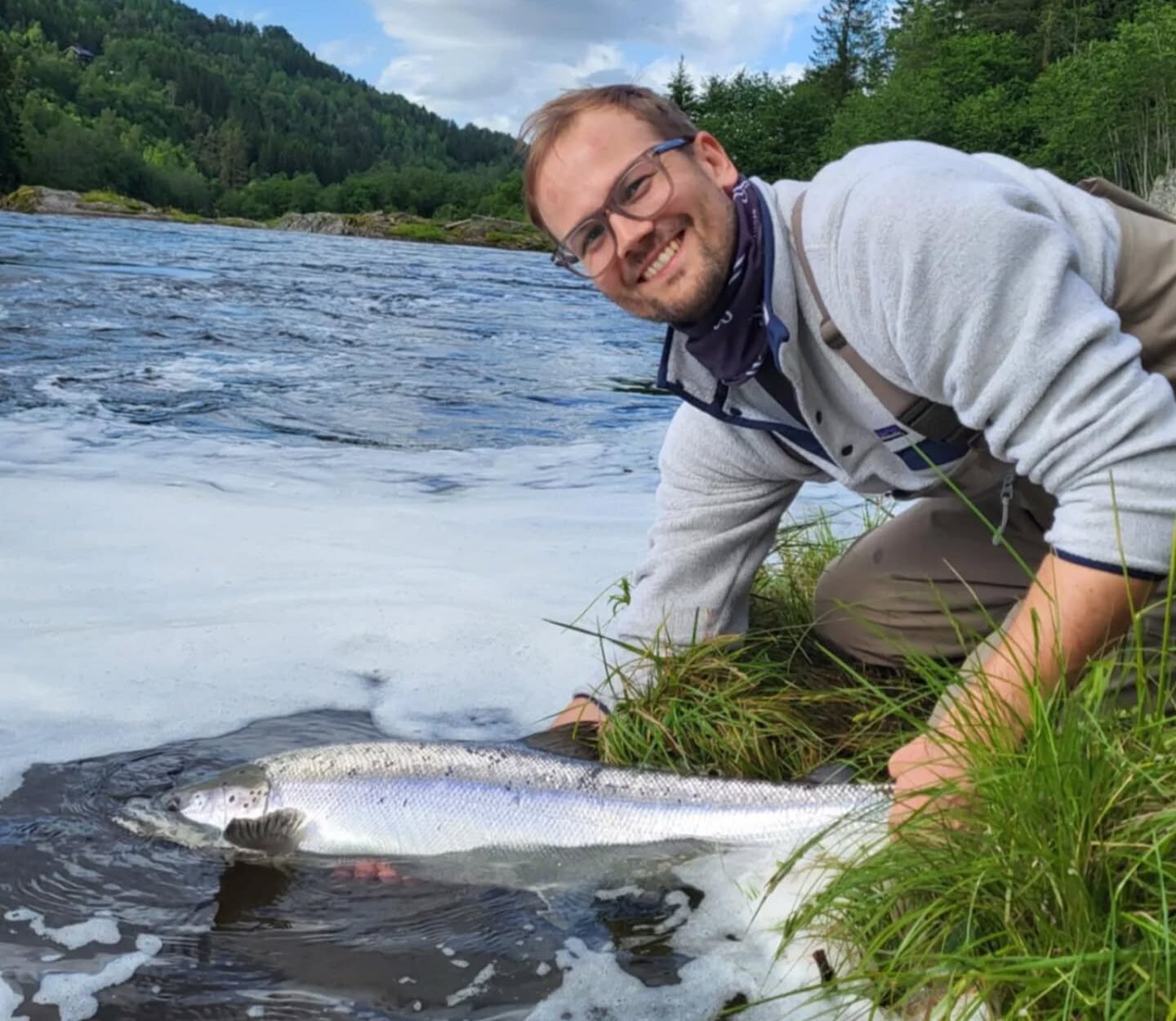 Salmon Fishing Norway, Grindal Lodge, Orkla River Norway, Fly Fishing Norway, Aardvark McLeod Norway