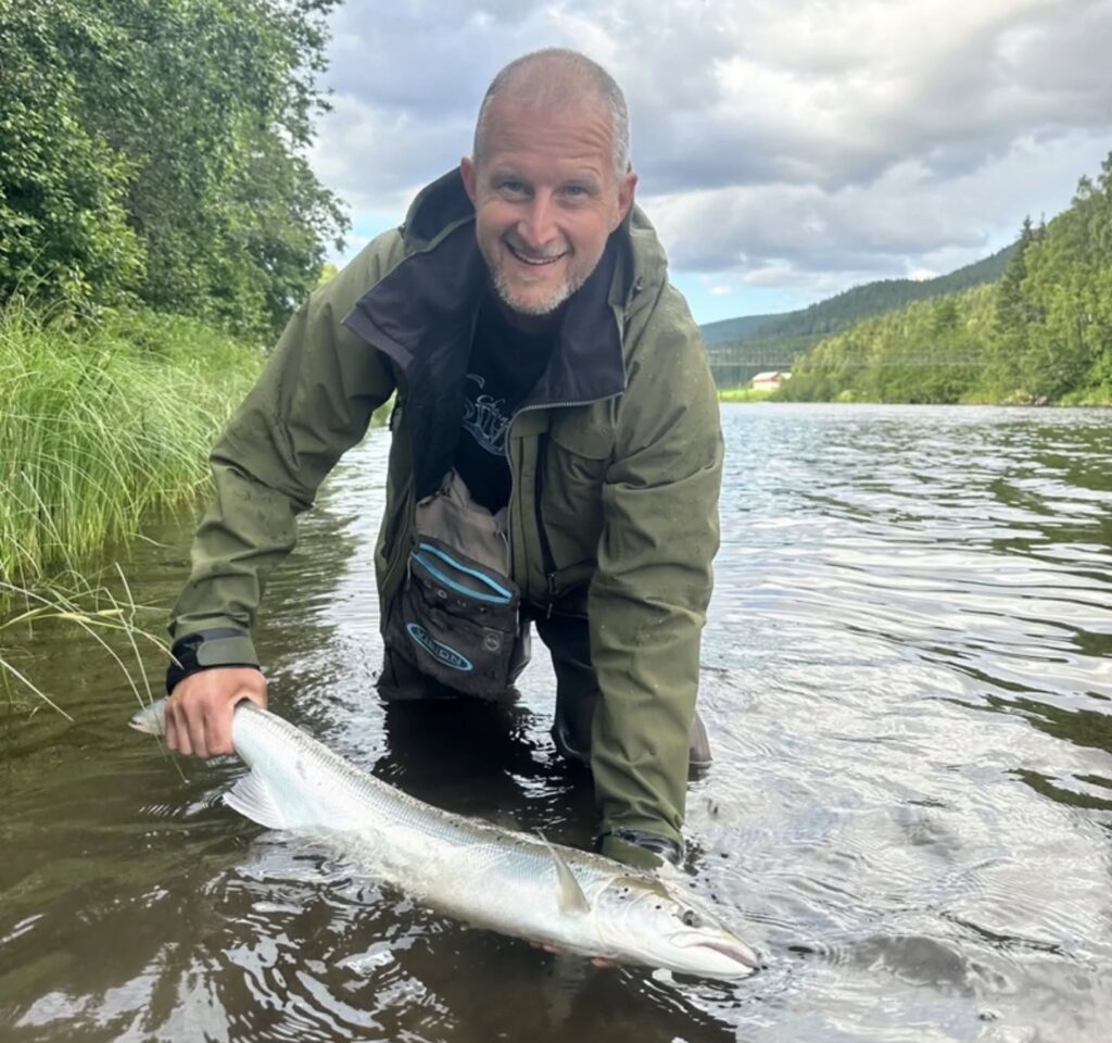 Salmon Fishing Norway, Grindal Lodge, Orkla River Norway, Fly Fishing Norway, Aardvark McLeod Norway
