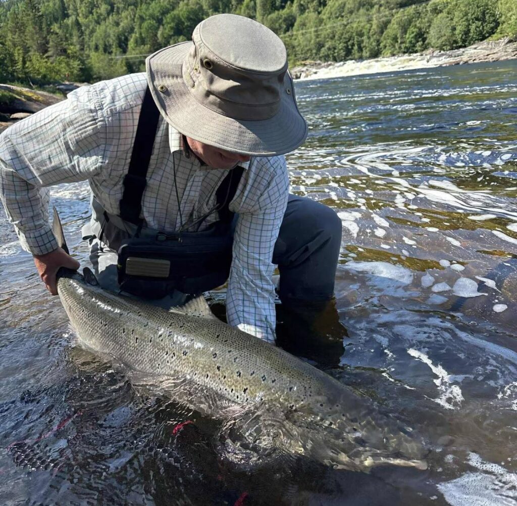 Salmon Fishing Norway, Grindal Lodge, Orkla River Norway, Fly Fishing Norway, Aardvark McLeod Norway