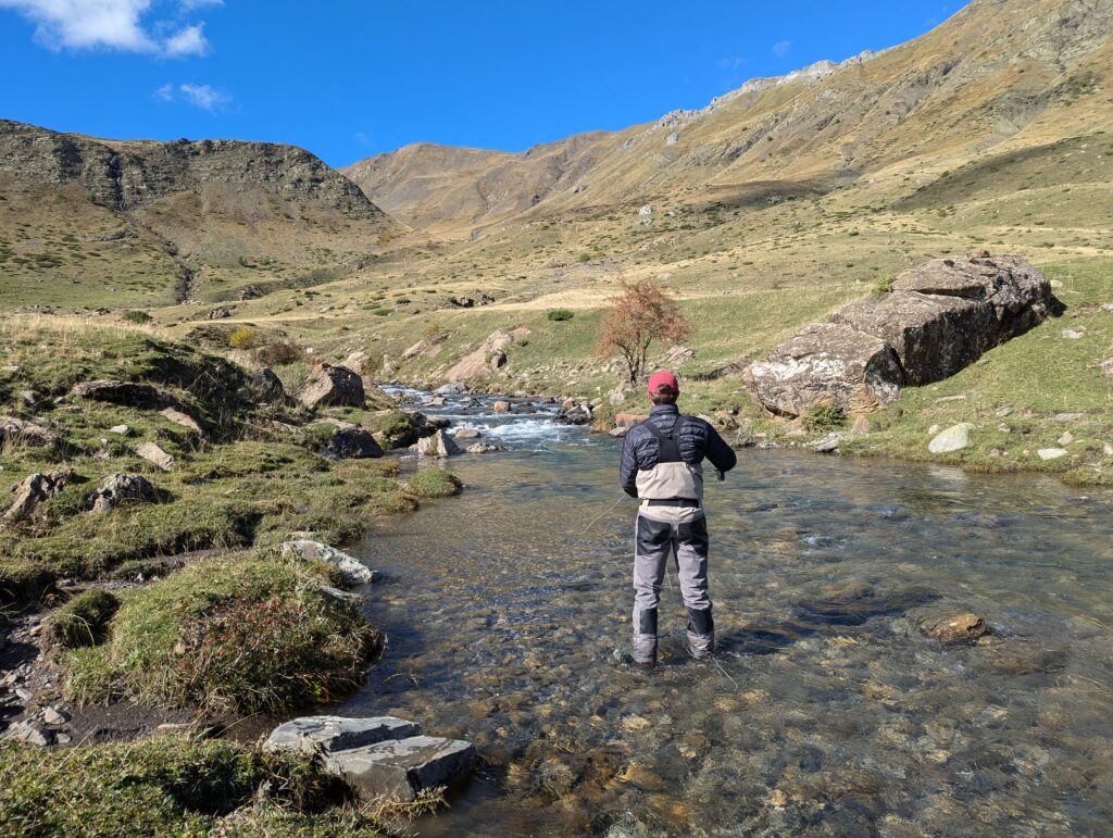 Spanish Pyrenees fly fishing, Aardvark McLeod