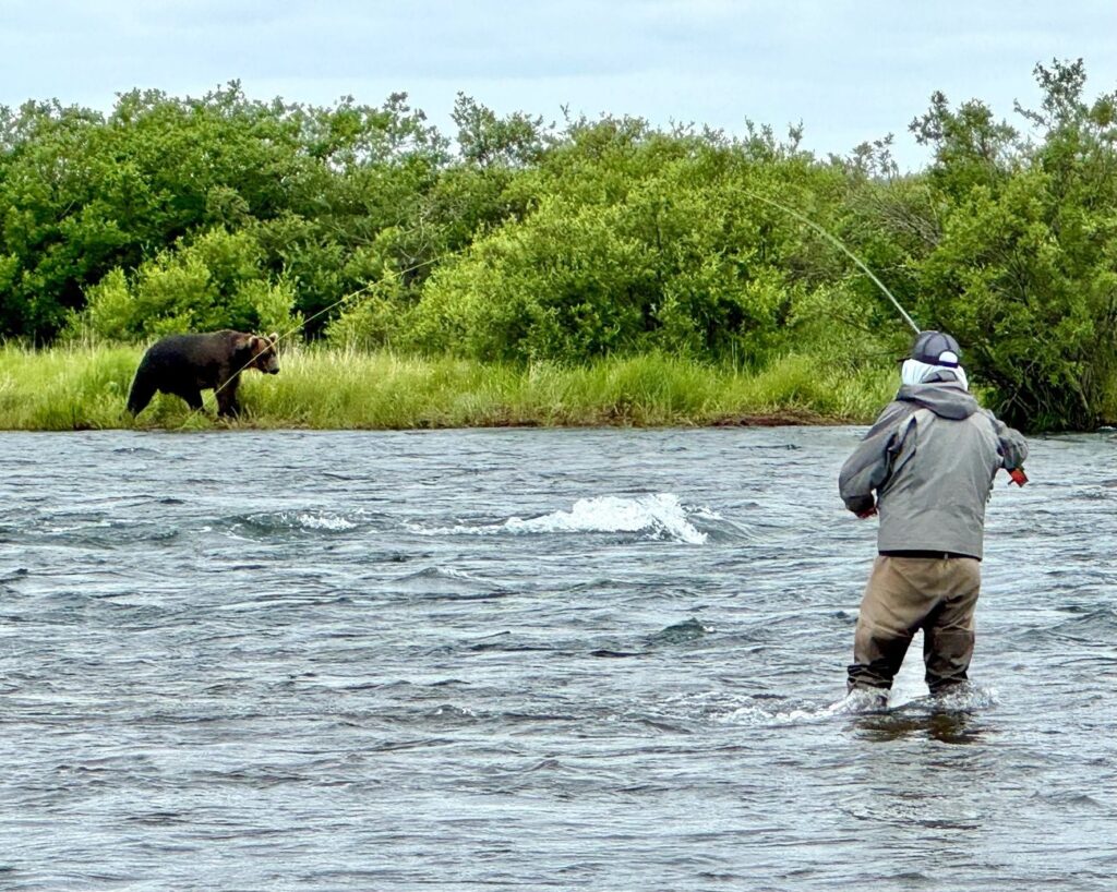 Alaska Trophy Lodge, July fishing, Aardvark McLeod 