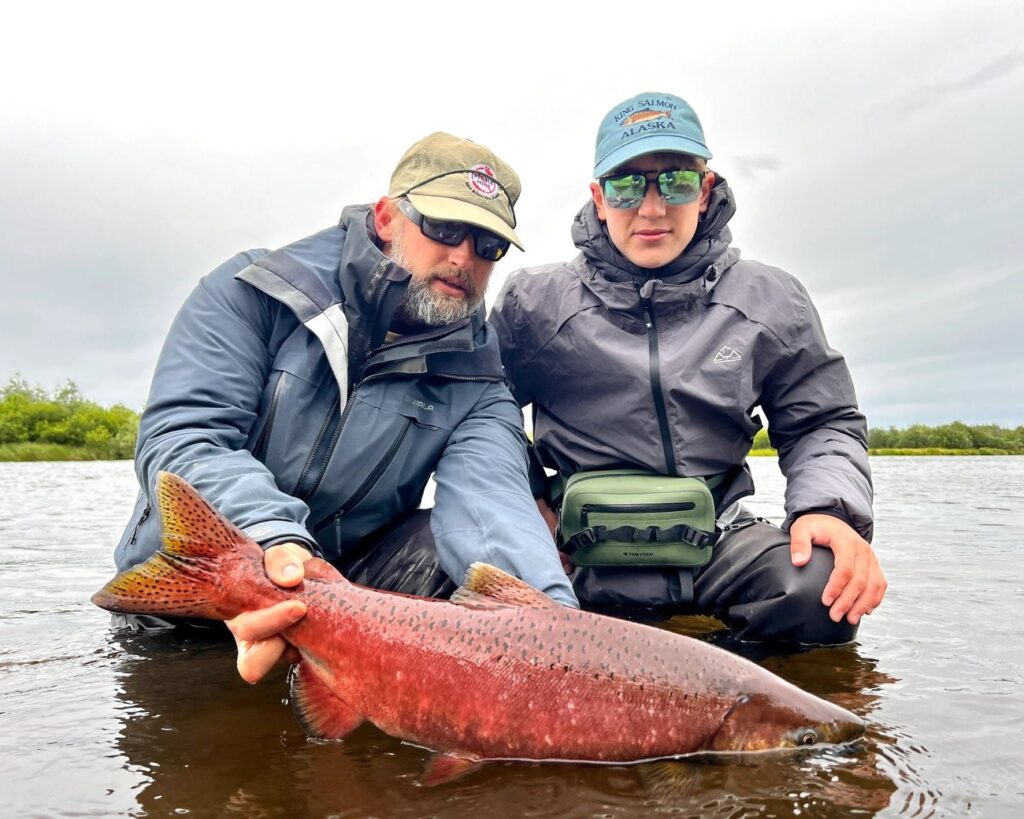 Alaska Trophy Lodge, king salmon, Aardvark McLeod 